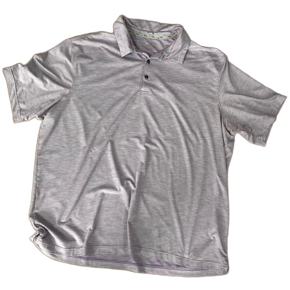 Walter Hagen Men's Golf Polo Thin Stripe Purple XXL